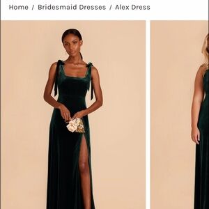 Birdy Grey Dark Green Maxi Dress